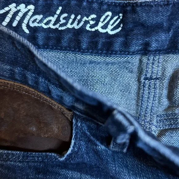 Madewell Mid Length Denim Shorts Size 25 - Picture 4 of 6